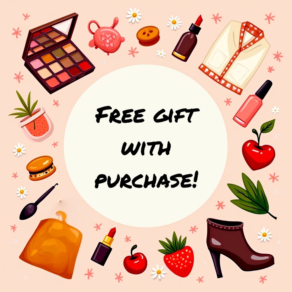Don’t forget you get a free surprise with every purchase from my closet!!